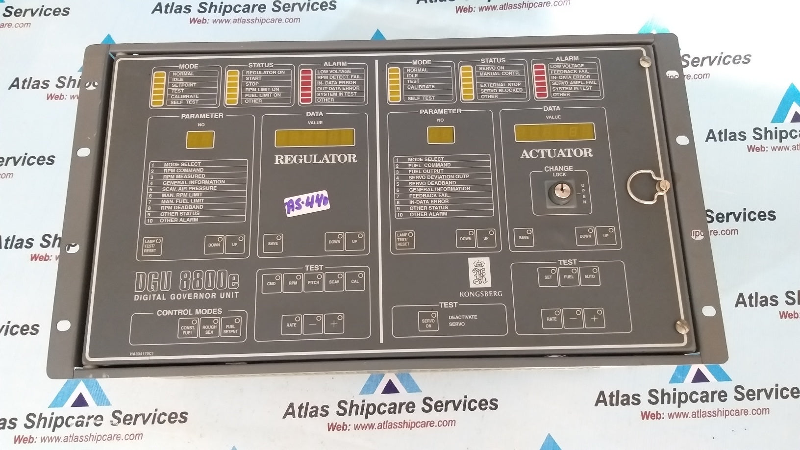 Kongsberg DGU 8800e Digital Governor Unit